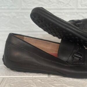 Florsheim Driver Oval Black Leather Loafers Mens Size 13 M Model‎ 13301-001